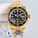 Rolex Submariner 40mm for 3135 41mm for 3235 18K Black Dial Watch